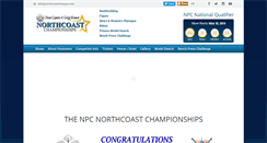 Desktop Screenshot of northcoastchampionships.com